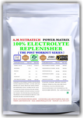 

A M NUTRATECH ELETROLYTES ( POST-WORKOUT ) 2 LBS EAA (Essential Amino Acids)(908 g, chocolate)