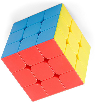 

Zippy Cube Magic Speed Cube 3x3x3 Cube Puzzle Toy for Kids Cube Game for kids High Stability Stickerless Easy Turning and Smooth Play, Multicolour(1 Pieces)
