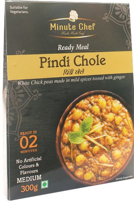 

Minute Chef Ready to Eat Pindi Chole Pack of 2 300 g
