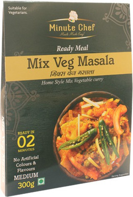 

Minute Chef Ready to Eat Mix Veg Masala 300 g