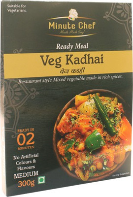 

Minute Chef Ready to meal Veg Kadhai 300 g