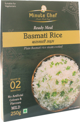 

Minute Chef Ready to Eat Basmati Rice Pack of 2 250 g