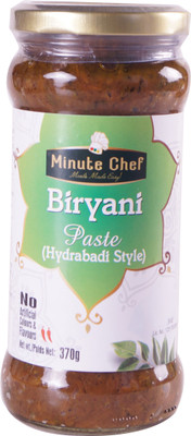 

Minute Chef Ready to Cook Hydrabadi Biryan Paste Pack of 2 370 g