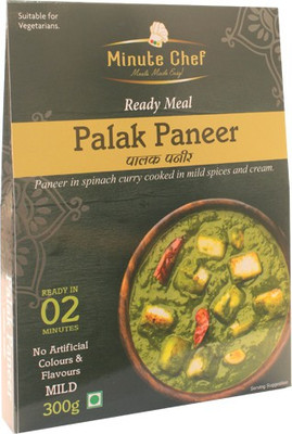 

Minute Chef Ready to Eat Palak Paneer Pack of 2 300 g