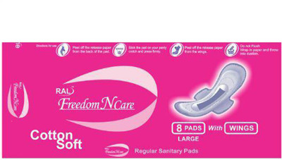 

Freedom N Care 3037ABL Sanitary Pad(Pack of 8)