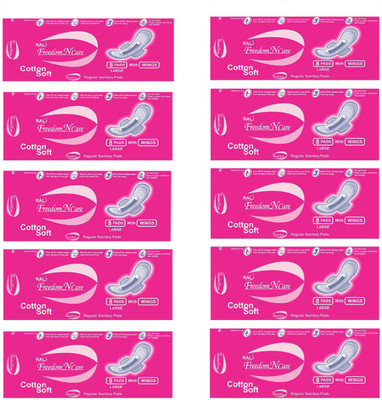 

Freedom N Care 3042ABQ Sanitary Pad(Pack of 80)