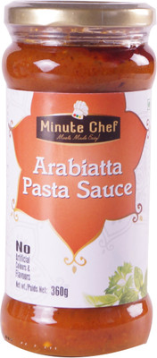 

Minute Chef Ready to Cook Arabitta Pasta Sauce Pack of 2 Sauces(360 g)