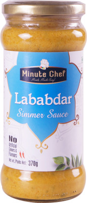 

Minute Chef Ready to Cook Lababdar Simmer Sauce, 370g Pack of 2 Sauces(370 g)