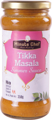 

Minute Chef Ready to Cook Tikka Masala Simmer Sauce, 350g Pack of 2 Sauces(350 g)