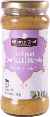 

Minute Chef Ready to Cook Jodhpuri Dahiwala Masala Simmer Sauce, 350g Sauces(350 g)
