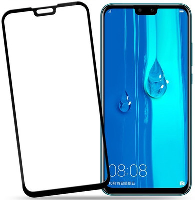 Caseline Edge To Edge Tempered Glass for Huawei Y9(Pack of 1)