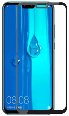 Caseline Edge To Edge Tempered Glass for Huawei Y9(Pack of 1)