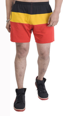 SHAUN Printed Men Multicolor Regular Shorts