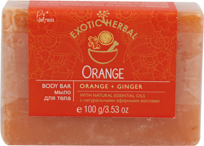 

Exotic herbal ORANGE GINGER BODY BAR(100 g, Pack of 2)