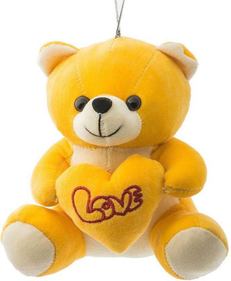 

Fancy Bear W/Heart Yellow - 17 cm (Yellow) - 17 cm(Yellow)