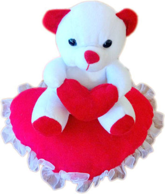 

KOKO TOYS Teddy On Heart - 18 cm(Red)