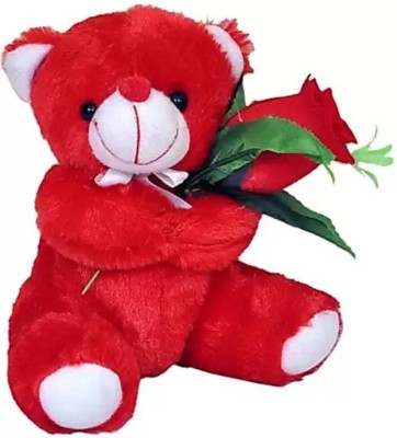 

DHAMAN Very Exclusive Red Rose Teddy Bear (60 Cm) - 24 inch (Red) - 60 cm(Multicolor)