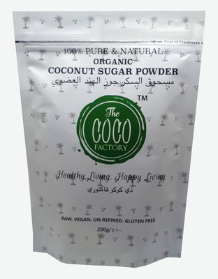 

The Coco Factory ORGANIC COCONUT SUGAR Sugar(200 g)