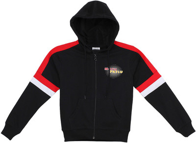 MOTU PATLU Full Sleeve Printed, Color Block Boys Sweatshirt