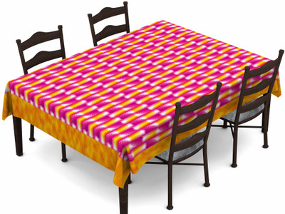 

Lushomes Abstract 6 Seater Table Cover(Multicolor, Polyester)
