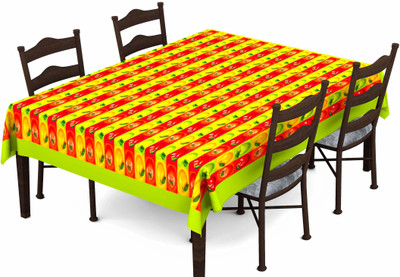 

Lushomes Abstract 6 Seater Table Cover(Green, Polyester)