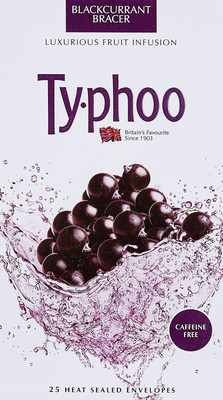 

Typhoo Blackcurrant Bracer Blackcurrant Infusion Tea Bags(25 Bags, Box)