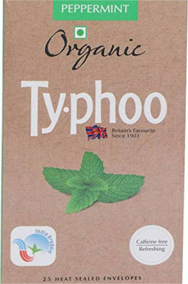 

Typhoo Peppermint Peppermint Instant Tea Bags(25 Bags, Box)