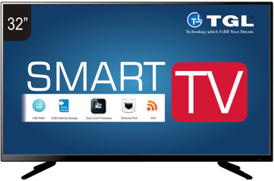 

TGL 80cm (32 inch) HD Ready LED Smart TV(T32SMOL)