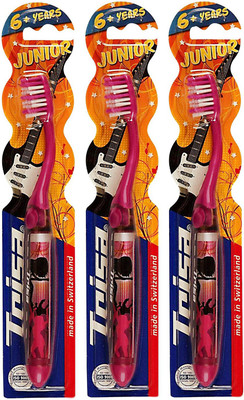 

Trisa Junior A Medium Toothbrush(Pack of 3)