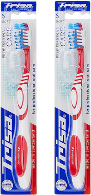 

Trisa Professional Care Soft Soft Toothbrush(Pack of 2)