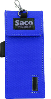 Saco Plug and Play Pouch case Protector for Power - (Blue)(Blue)