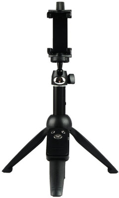 

ABlue Clipper 25Inch Extendable Lightweight Selfie Stick Tripod with Wireless Remote Control Shutter Monopod, Tripod(Black, Supports Up to 500 g)