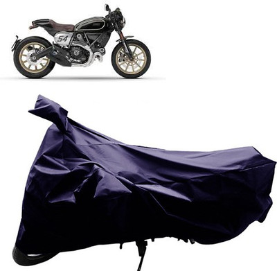 GoldRich Two Wheeler Cover for Ducati(Scrambler, Blue)