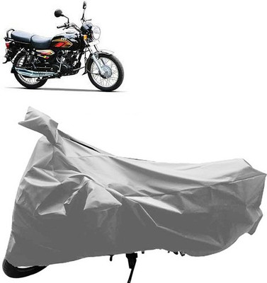 QualityBeast Two Wheeler Cover for TVS(Max 4R, Silver)