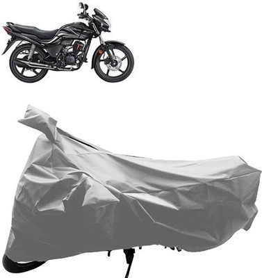 QualityBeast Two Wheeler Cover for Hero(Passion Pro, Silver)