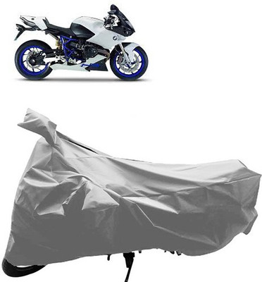 QualityBeast Two Wheeler Cover for BMW(Silver)