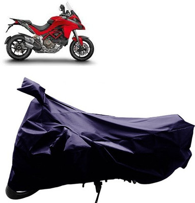QualityBeast Two Wheeler Cover for Ducati(Blue)