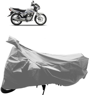 QualityBeast Two Wheeler Cover for Suzuki(Zeus, Silver)