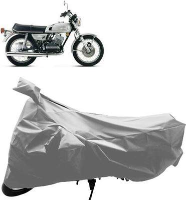 QualityBeast Two Wheeler Cover for Yamaha(RX 100, Silver)