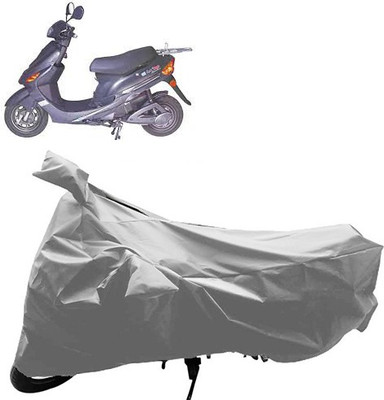 QualityBeast Two Wheeler Cover for Avon(Silver)