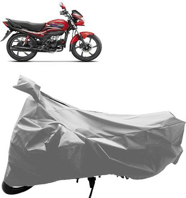 QualityBeast Two Wheeler Cover for Hero(Silver)