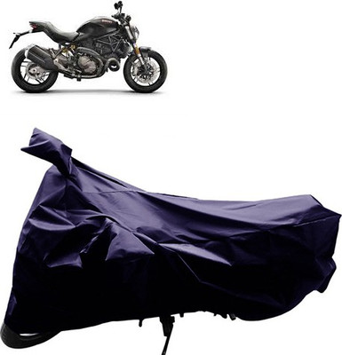 QualityBeast Two Wheeler Cover for Ducati(Blue)