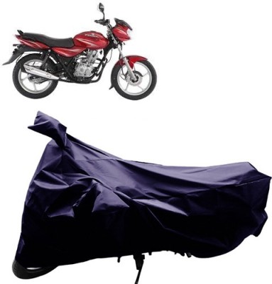 QualityBeast Two Wheeler Cover for Bajaj(Discover 125 DTS-i, Blue)