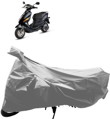 QualityBeast Two Wheeler Cover for Hero(Silver)