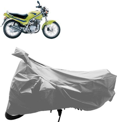 QualityBeast Two Wheeler Cover for Kinetic(Silver)
