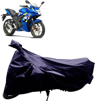 QualityBeast Two Wheeler Cover for Suzuki(Blue)