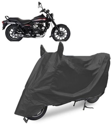 Royalrich Two Wheeler Cover for Bajaj(Avenger 220 Street, Black)