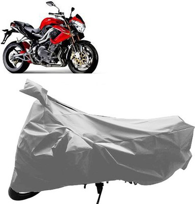 QualityBeast Two Wheeler Cover for Honda(Trigger, Silver)