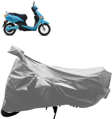 QualityBeast Two Wheeler Cover for Hero(Silver)