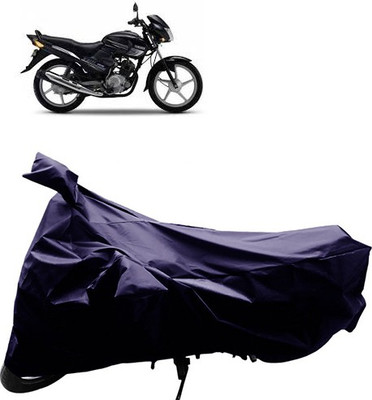 GoldRich Two Wheeler Cover for Yamaha(YBR 125, Blue)